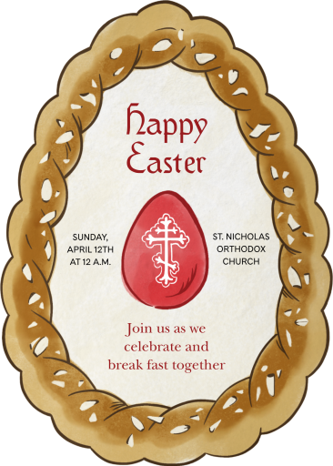 Bread and Blessings - Easter Invitation by Paperless Post