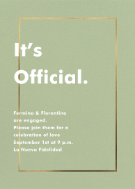 Fillet - Engagement Party Invitation by Paperless Post