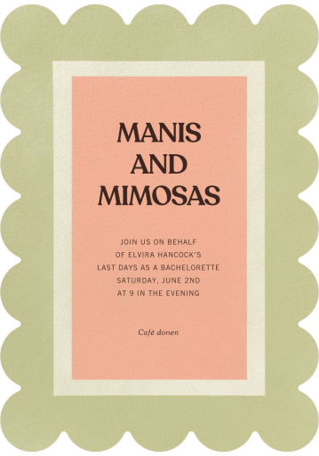 Bubble Up - Bachelorette Party Invitation by Paperless Post