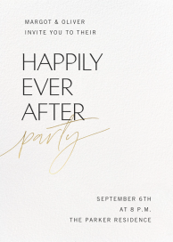 Golden Ever After by Paperless Post