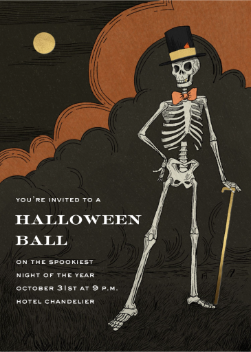 Spirited Affair - Halloween Invitation by Paperless Post