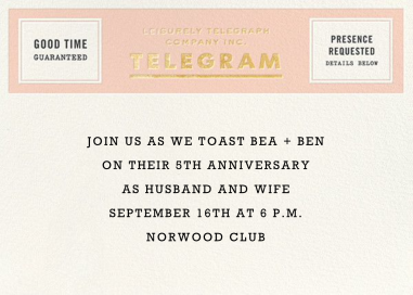 This Just In - Anniversary Invitation by kate spade new york