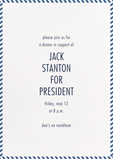 Stripe Border by Paperless Post