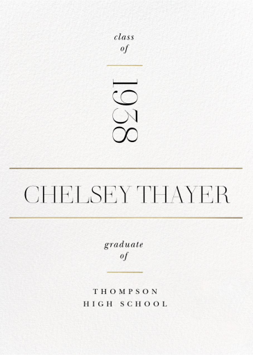 Crossroad - Graduation Announcement by Paperless Post