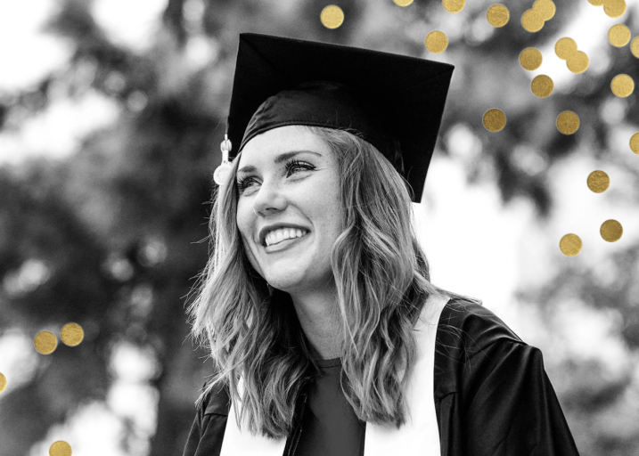 Confetti Photo - Graduation Announcement by kate spade new york