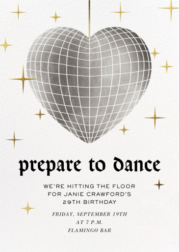 I Love the Night Life - Invitation by Paperless Post