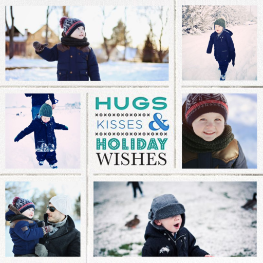 Kisses & Wishes (Photo) - Holiday Card by Jonathan Adler