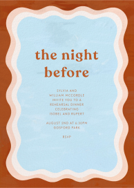 Wiggle Room - Rehearsal Dinner Invitation by Paperless Post
