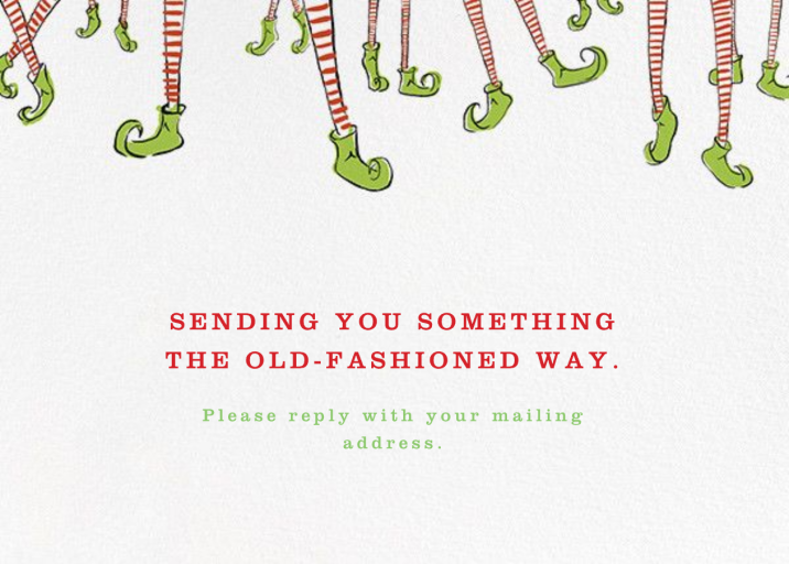 Twinkle toes stationery by Paperless Post