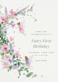 Rustic Greenery Vine Arch Invitation