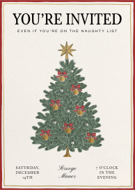 Ornamental Tree - Invitation by Martha Stewart