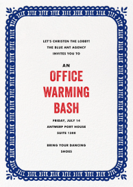 Party Platter - Happy Hour Invitation by Crate & Barrel