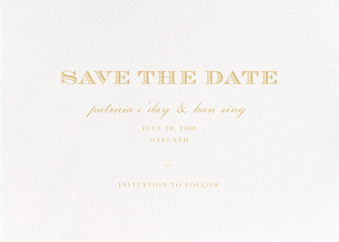 Marchmain (Save The Date) - Save the Date by Paperless Post