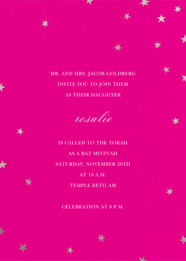 Nightly (Tall) - Party Invitation by Paperless Post