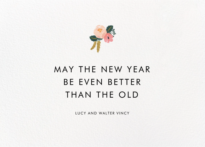 Botanic Year (Horizontal) by Rifle Paper Co. - Back