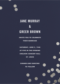 Confetti (Invitation) - Wedding Invitation by kate spade new york