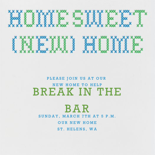 Home Sweet New Home - Moving Announcement by Paperless Post