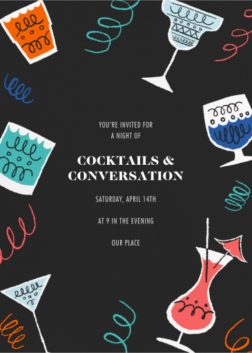 Happy Hour - '80s Theme Party Invitation by Paperless Post