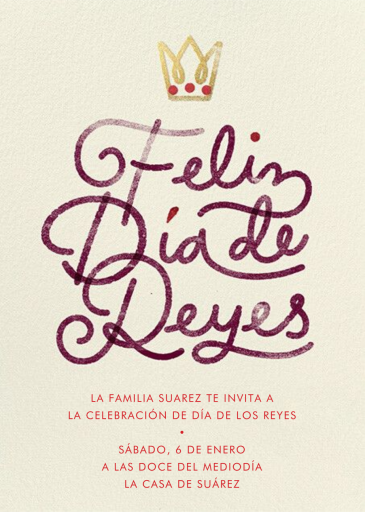 Simple Crown - Invitation by Paperless Post