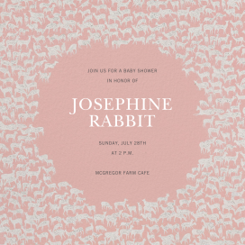 Rangale - Baby Shower Invitation by Schumacher