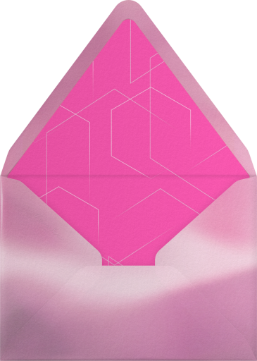Geometric Lines - Paperless Post Envelope