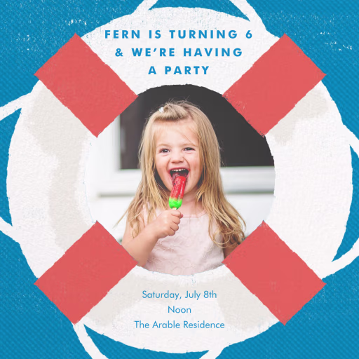 Going Overboard - Birthday Invitation by Paperless Post