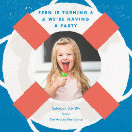 Going Overboard - Birthday Invitation by Paperless Post