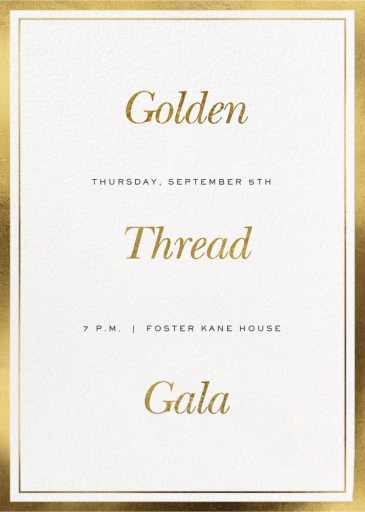 Time to Shine - Gala Invitation by Paperless Post