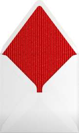 Peppermints on Ivory - Paperless Post Envelope