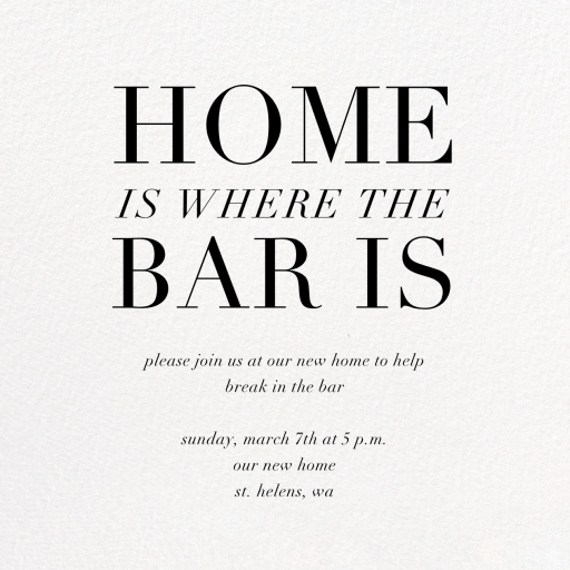 White (Square) - Housewarming Invitation by Paperless Post