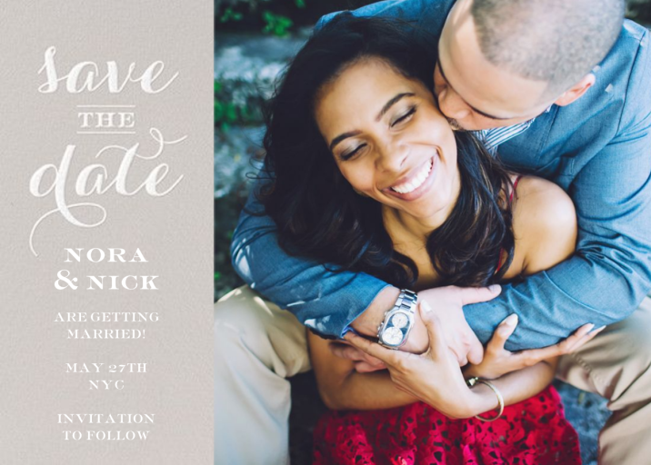 Photo Flourish - Save the Date by Paperless Post