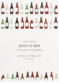 99 Bottles - Oktoberfest Invitation by Paperless Post
