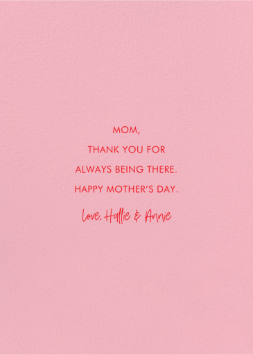 Mother of Dragons - Greeting Card by 2021 Co. - Back