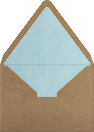 Scrapbook Flowers (Invitation) - John Derian Envelope