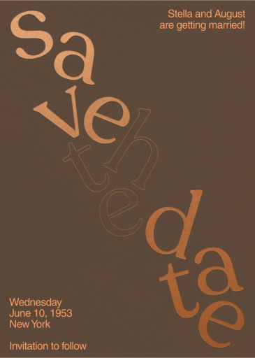 Cascade - Save the Date by Both