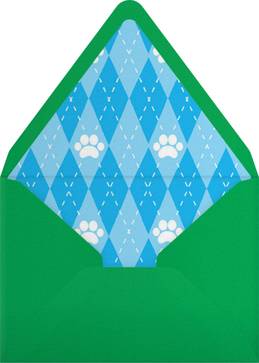 Let's Pawty - Paperless Post Envelope