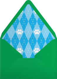 Let's Pawty - Paperless Post Envelope