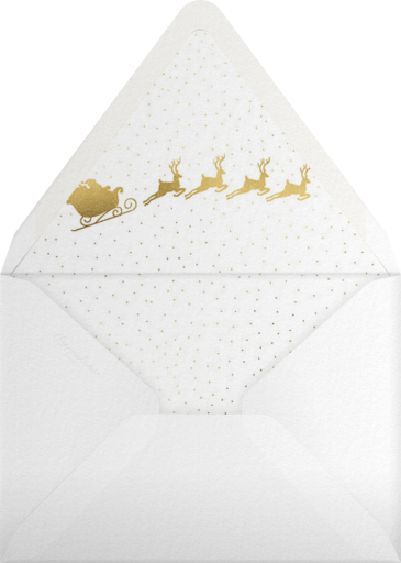 Sleigh All Day - Paperless Post Envelope