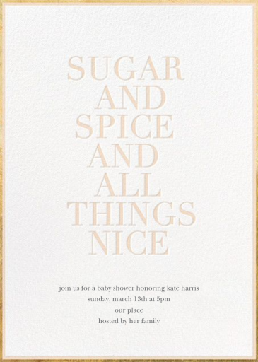 What Babies Are Made Of by Sugar Paper