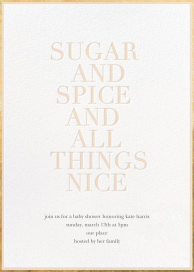 What Babies Are Made Of by Sugar Paper