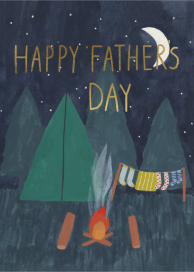 Midnight Campsite (Kate Pugsley) by Red Cap Cards