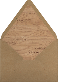 Acorn Border - John Derian Envelope