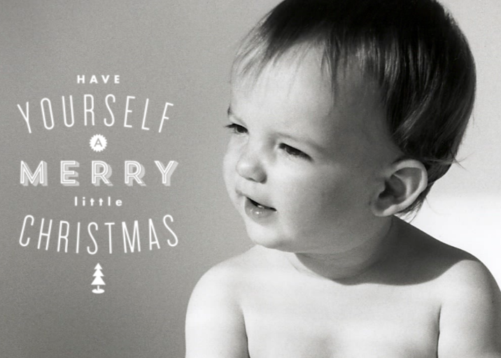 Merry Little Christmas - Greeting Card by Paperless Post