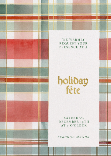Holiday Wrapping - Holiday Party Invitation by Paperless Post