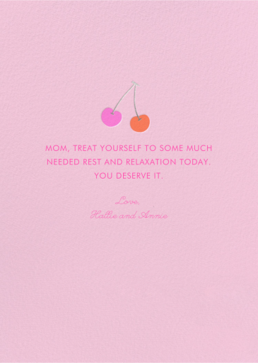 Sweetest Cherry by Hello!Lucky - Back