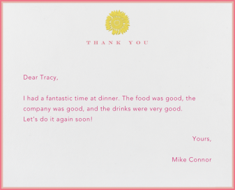 Sunflower by Paperless Post