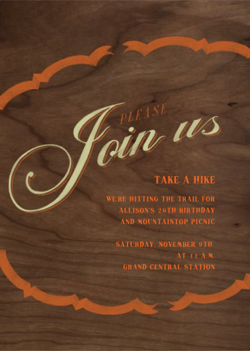 Please Join - Fall Party Invitation by Paperless Post