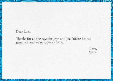 Malachite - Notecard by Jonathan Adler