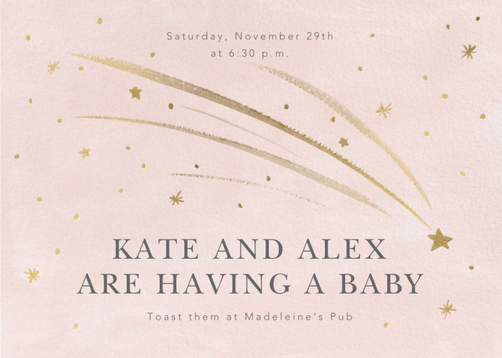 Little Leonids - Baby Shower Invitation by Paperless Post