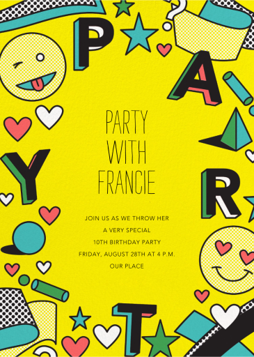 Emoji Fest by Paperless Post